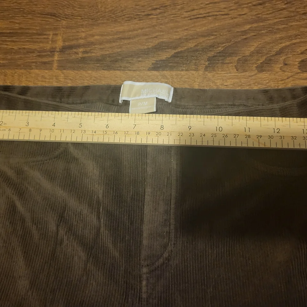 MICHAEL Michael Kors Dark Brown Corduroy Pants - Picture 5 of 8